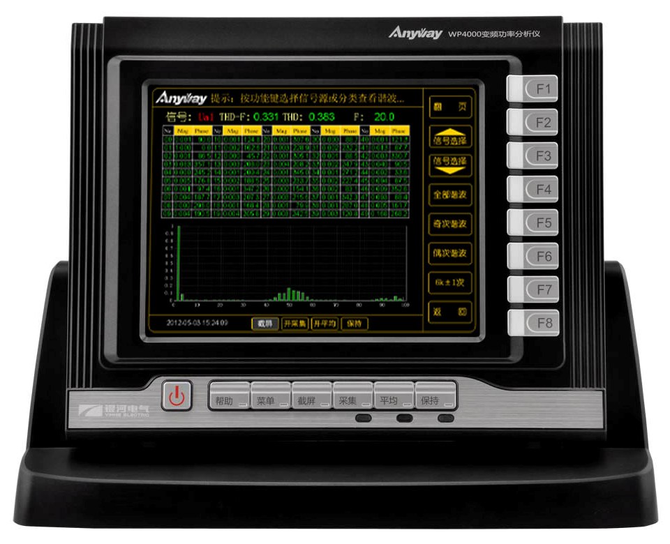 可分析间谐波的WP4000变频功率分析仪