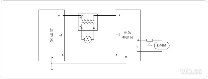 电流输出型电流变送器(电流互感器扩展标准量程)