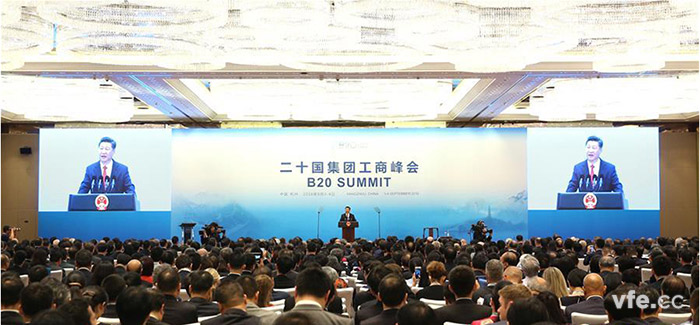 2016 年G20峰会在杭州举行，习近平主席主持开幕式